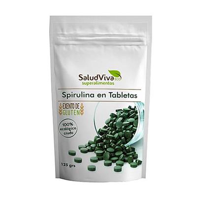 Spirulina en tabletas 125g SALUDVIVA