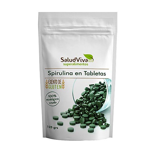 Espirulina en tabletas 125g SALUDVIVA