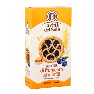 Tartaleta de arándano BIO 4*36g LA CITTA DEL SOLE