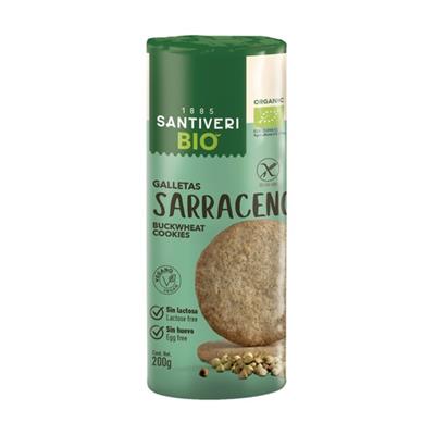 Galletas digestive sarraceno BIO 200g SANTIVERI