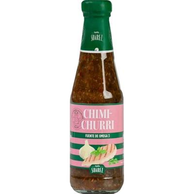 Salsa chimichurri fuente Omega-3 con stevia sin gluten 285ml FAMILIA SUAREZ