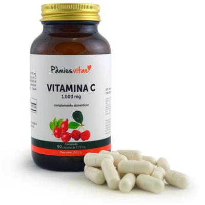 Vitamina C 1000mg 90caps PAMIES VITAE