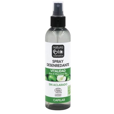 Spray desenredante vitalidad Aloe manzana BIO 200ml NATURABIO