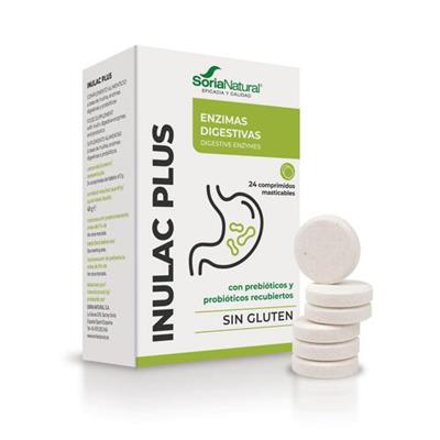 Inulac plus 24comp masticables SORIA NATURAL