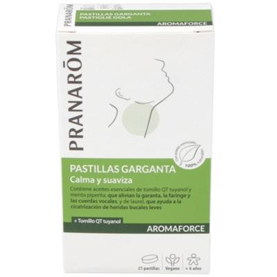 Pastillas garganta calma y suaviza 21 pastillas PRANAROM