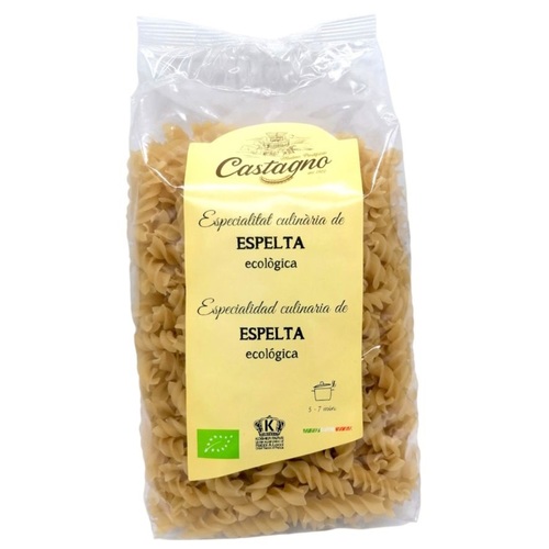 Fusilli de espelta BIO 500g CASTAGNO
