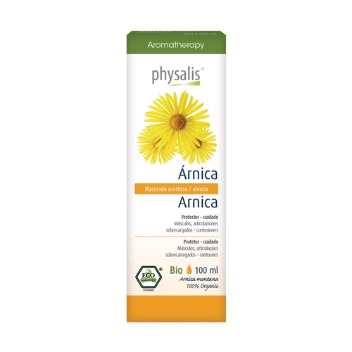 Aceite vegetal arnica BIO 100ml PHYSALIS