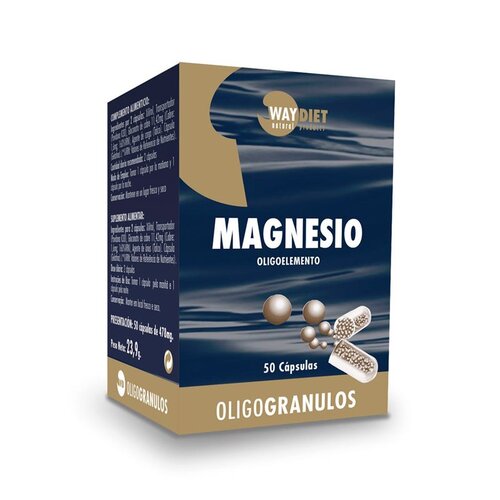 Magnesio oligogránulos 50caps WAYDIET