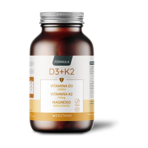 Vitamina D3+K2 60caps WEBOTANIX