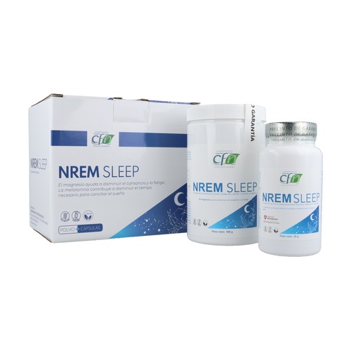 Nrem sleep pack 60caps+ 196g polvo CFN