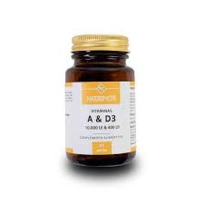 Vitaminas A&D3 90 perlas NATURES MOST