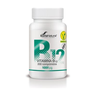 Vitamina B12 200comp SORIA NATURAL