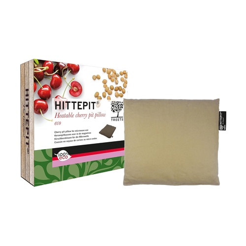 Almohada cuadrado con huesos de cereza HITTEPIT