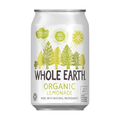 Refresco de limón sin azúcar BIO 330ml WHOLE EARTH