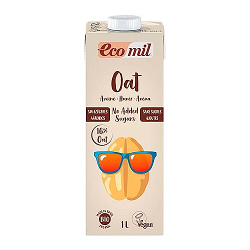 Bebida de avena natural 1L ECOMIL