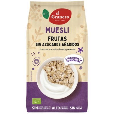 Muesli frutas BIO 500g EL...