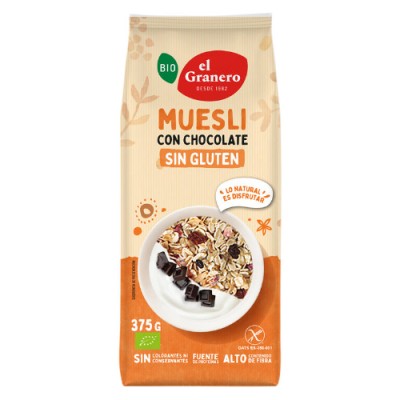 Muesli con chocolate sin...