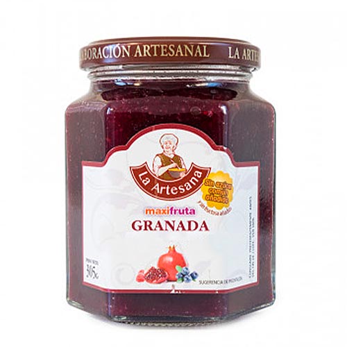 Maxi fruta de granada sin fructosa 305g LA ARTESANA