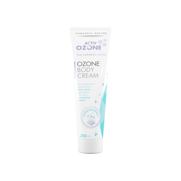 Crema corporal ozonizada emoliente 250ml ACTIVOZONE