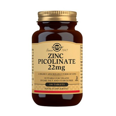 Picolinato de zinc 22mg...