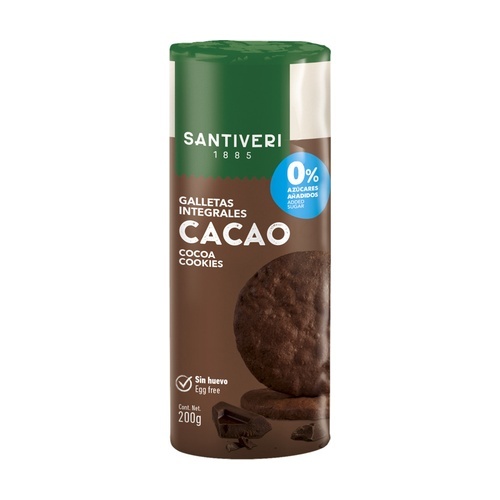 Galletas digestive cacao 200g SANTIVERI