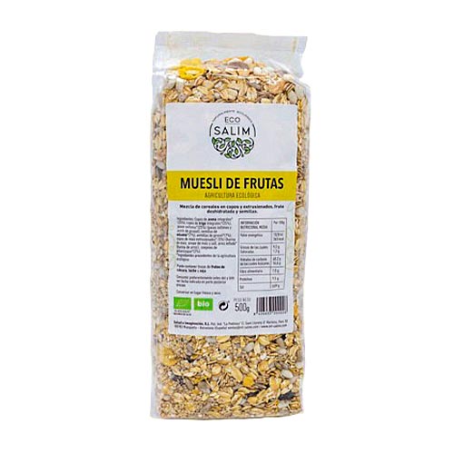 Muesli frutas 500g ECOSALIM
