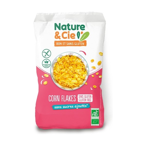 Copos de maiz tostado sin gluten BIO 200g NATURE&CIE
