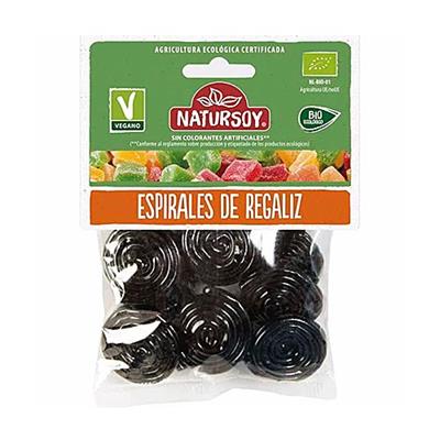 Regaliz espiral 75g NATURSOY