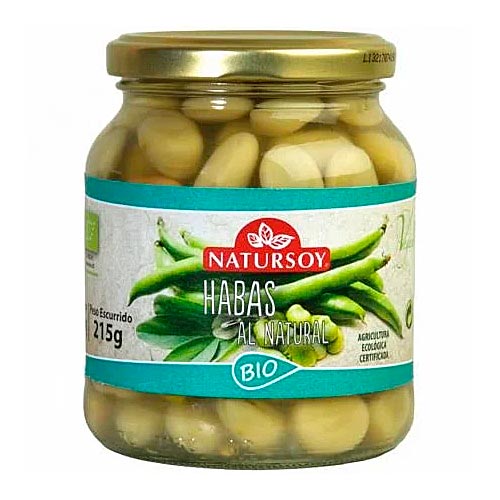 Habas al natural 350g NATURSOY