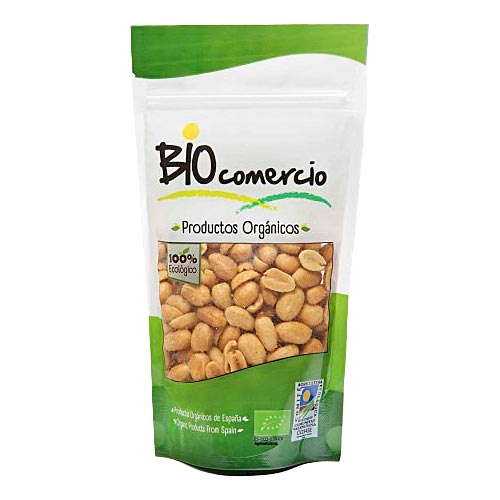 Cacahuete natural repelado BIO 1Kg BIOCOMERCIO