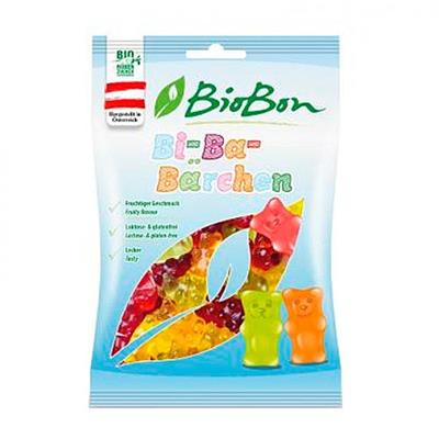Caramelos de ositos de goma con zumo de fruta BIO 100g BIOBON