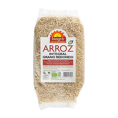 Arroz integral redondo BIO 1Kg BIOGRA