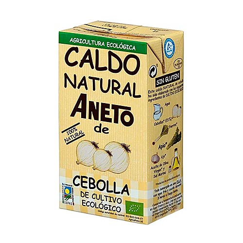 Caldo de cebolla BIO 1L ANETO