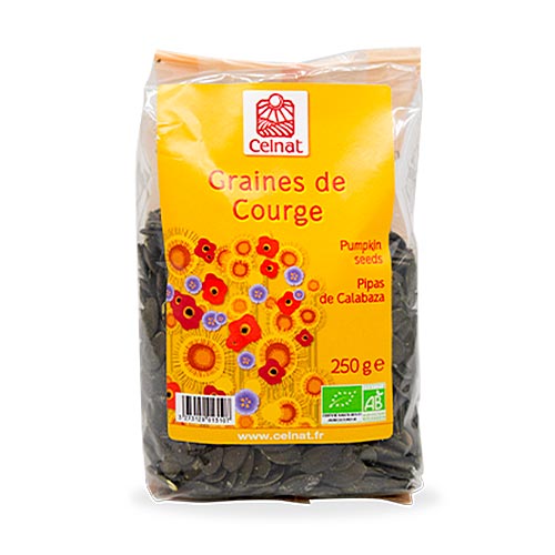Pipas de calabaza BIO 250g CELNAT