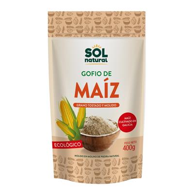 Gofio de maiz integral BIO 400g SOLNATURAL