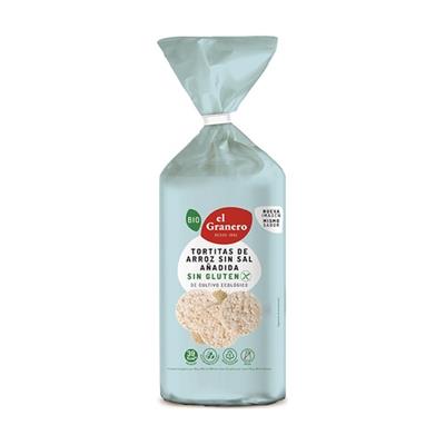 Tortitas de arroz sin sal 115g oferta EL GRANERO