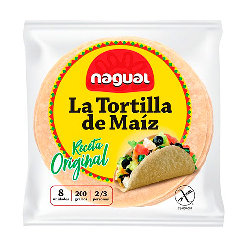 Wrap maiz sin gluten 200g NAGUAL
