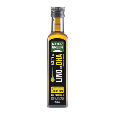 Aceite de lino DHA 250ml NATURGREEN