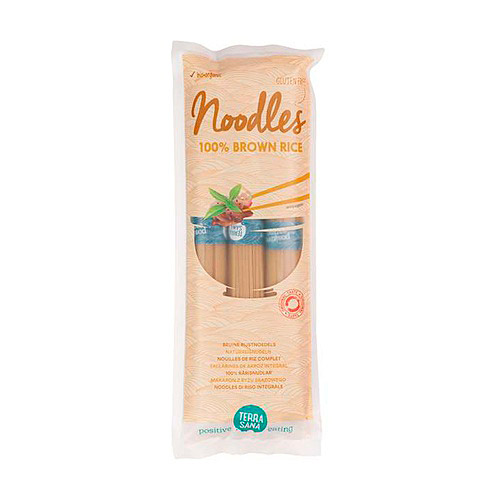 Noodles tallarines arroz integral BIO 250g TERRASANA