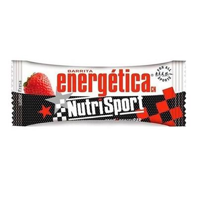 Barritas energéticas sabor fresa 44g NUTRISPORT