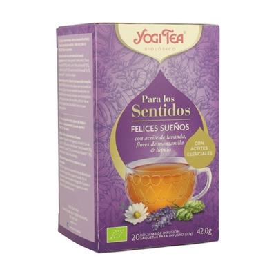 Infusión para los sentidos felices sueños YOGI TEA