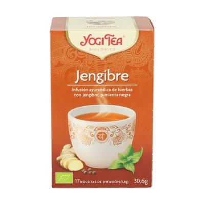 Infusión jengibre bolsitas YOGI TEA