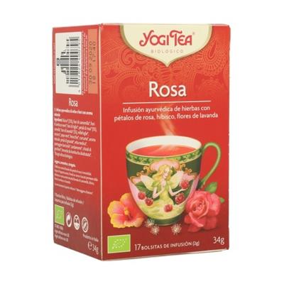 Infusión rosa bolsitas YOGI TEA