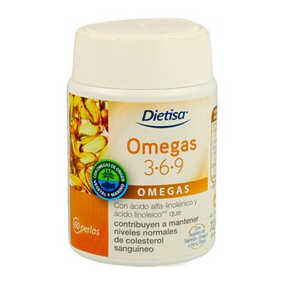 Omegas 3-6-9  60 perlas DIETISA