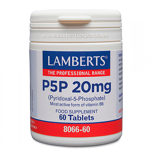P5P 20mg (Piridoxal-5-Fosfato) LAMBERTS