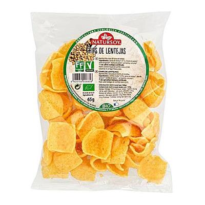Chips de lentejas 65g NATURSOY