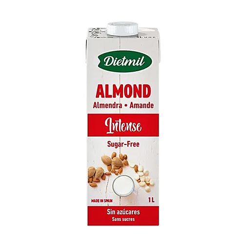 Bebida de almendra intense sin azúcar 1L DIETMIL
