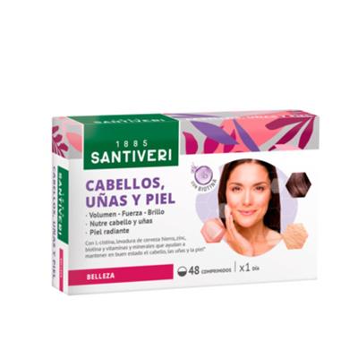 Cabello,uñas,piel+biotina comp SANTIVERI
