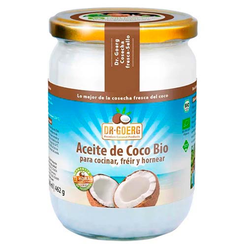 Aceite de coco cocinar BIO 200ml DR.GOERG