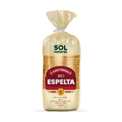 Pan tierno de espelta molde BIO 400g SOLNATURAL